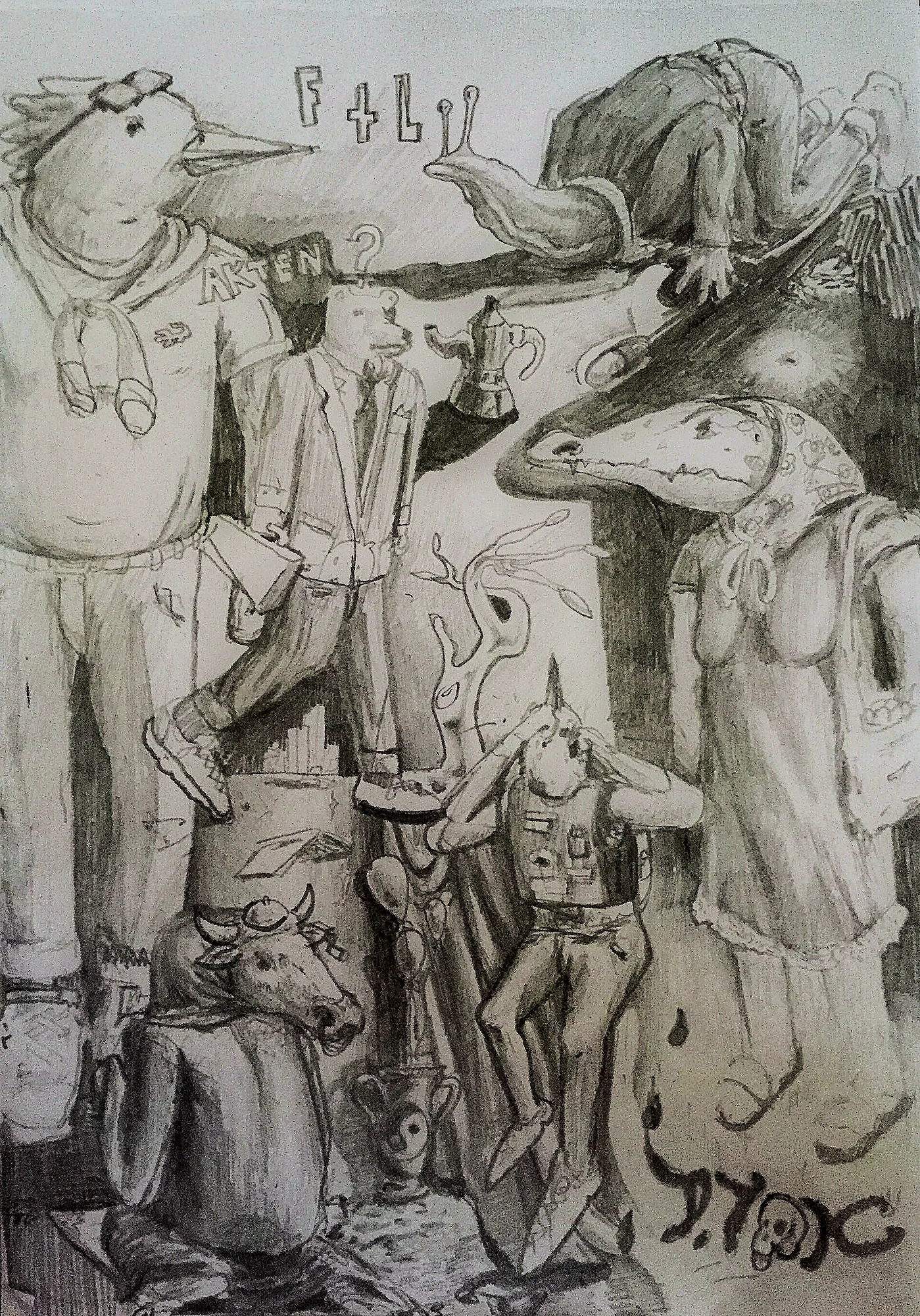Leinwand und Auftragsmalerei von Lloyd Salomon – Motiv 003
