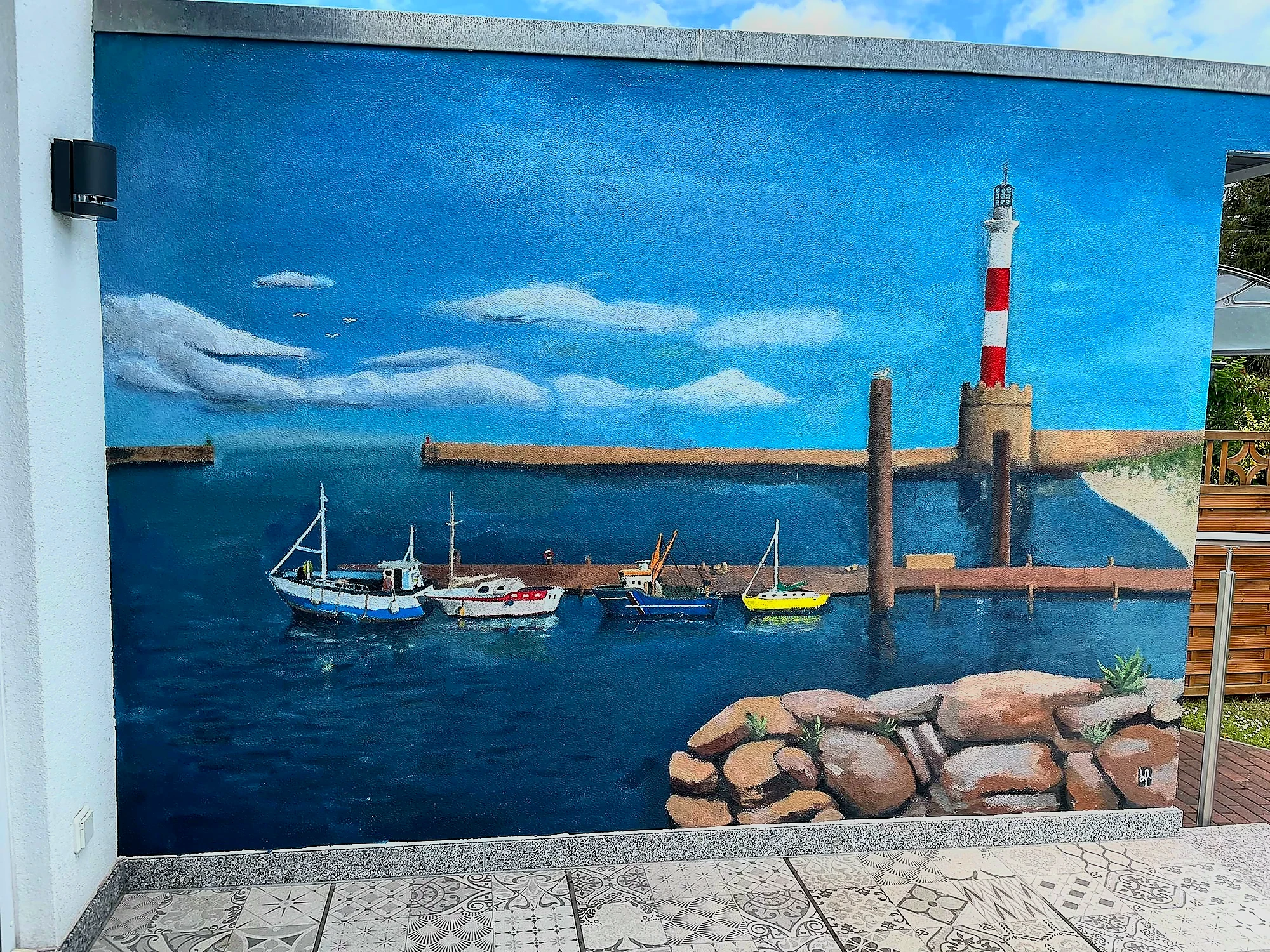 Mural und Wandmalerei von Lloyd Salomon – Motiv 002
