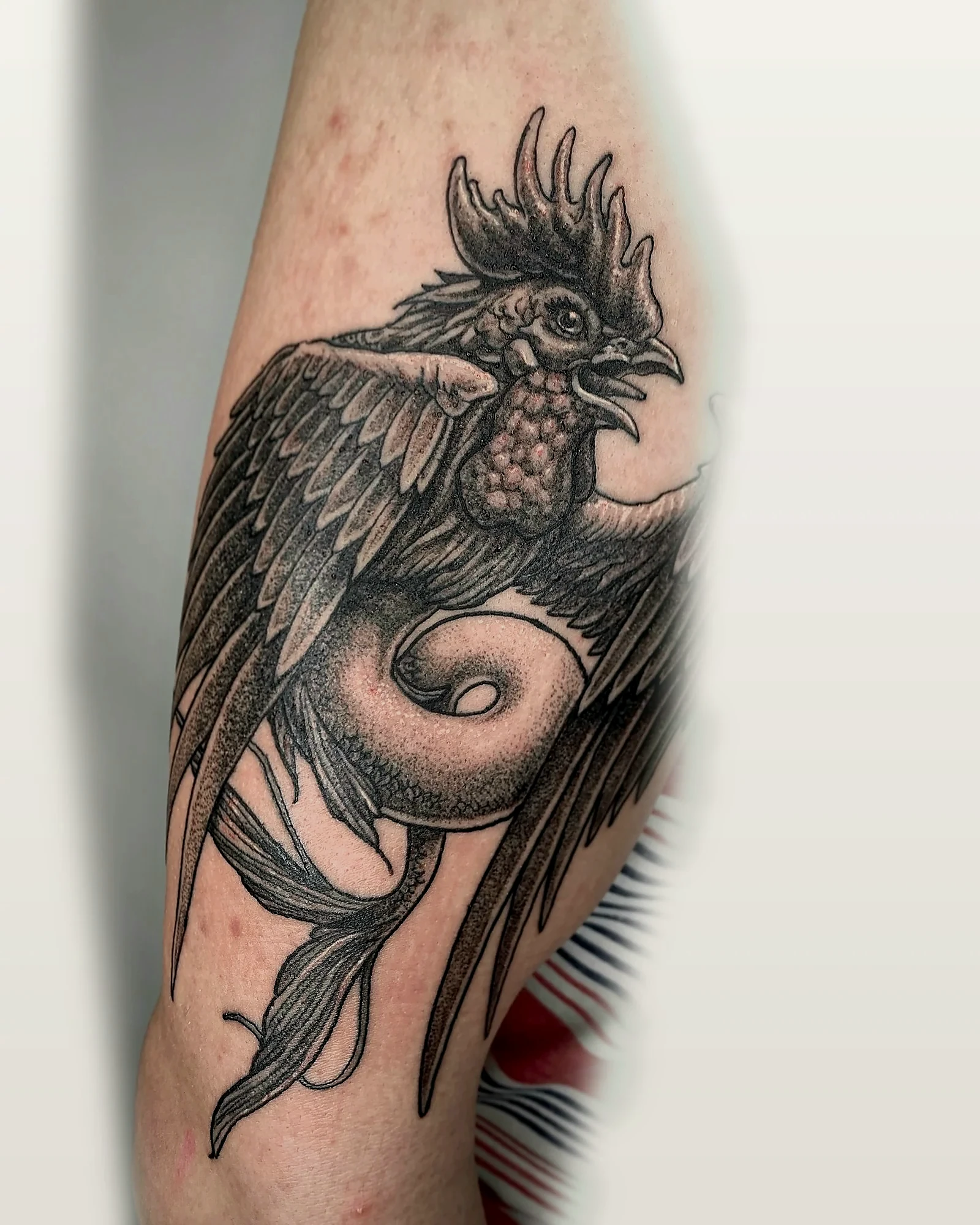 Blackwork Tattoo von Lloyd Salomon in Bremen – Motiv 001