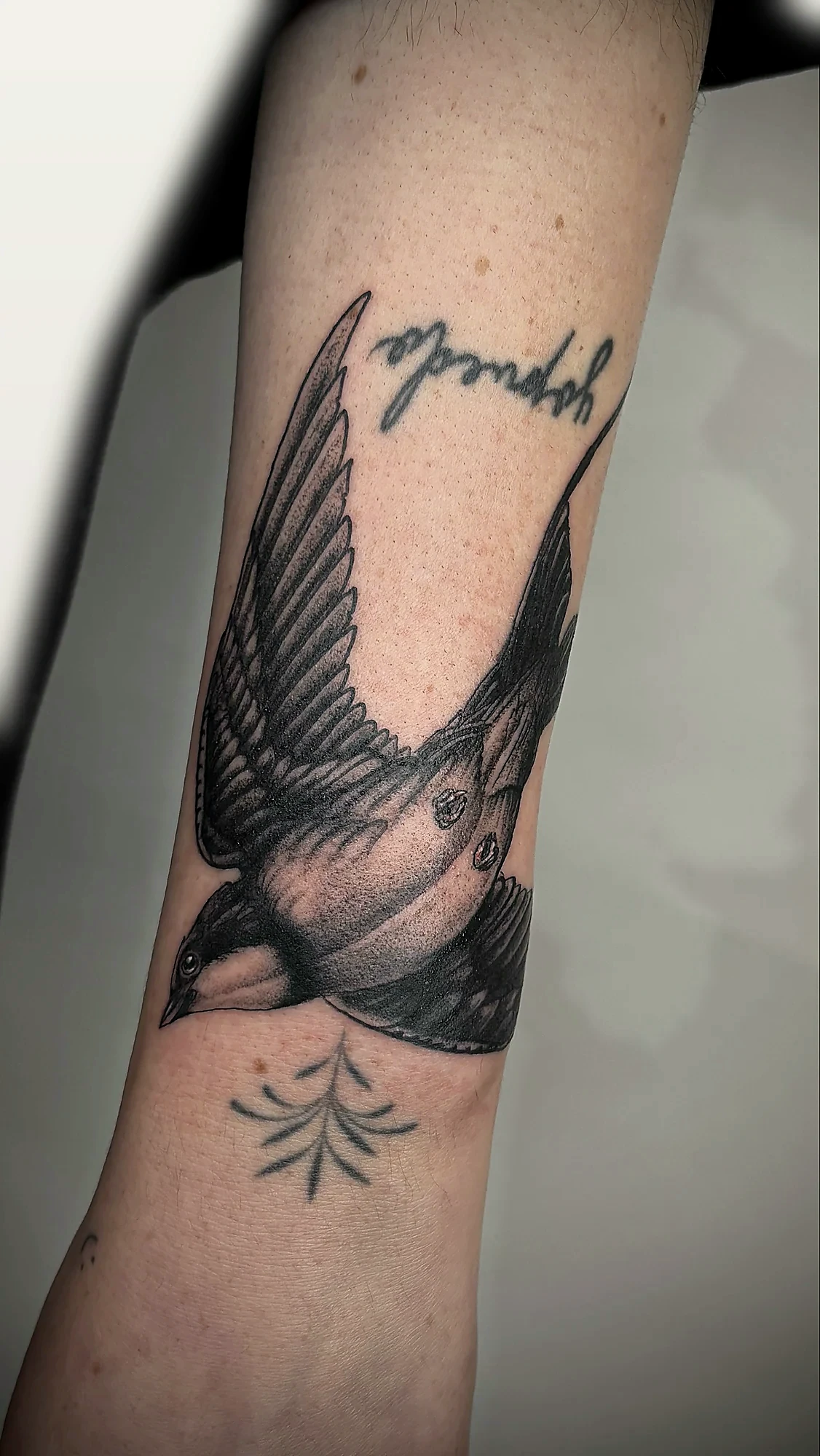 Blackwork Tattoo von Lloyd Salomon in Bremen – Motiv 004