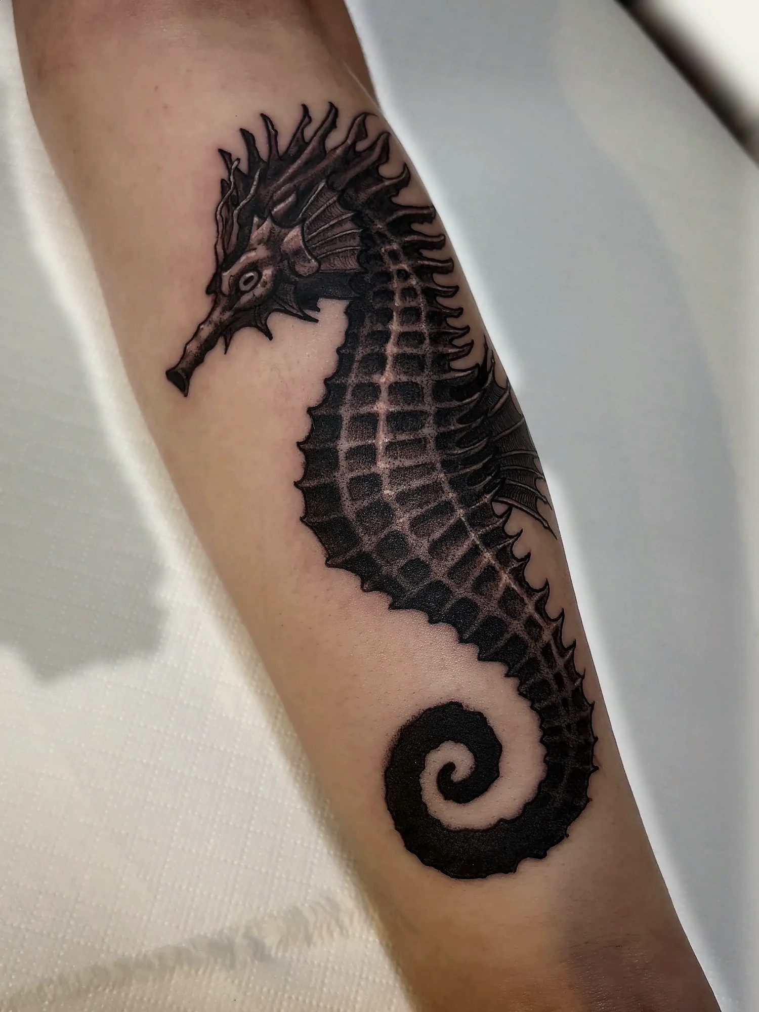 Blackwork Tattoo von Lloyd Salomon in Bremen – Motiv 007