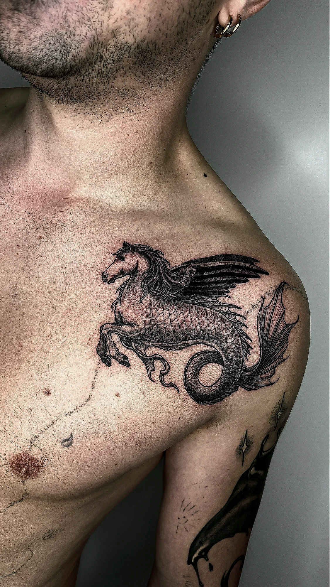 Blackwork Tattoo von Lloyd Salomon in Bremen – Motiv 014
