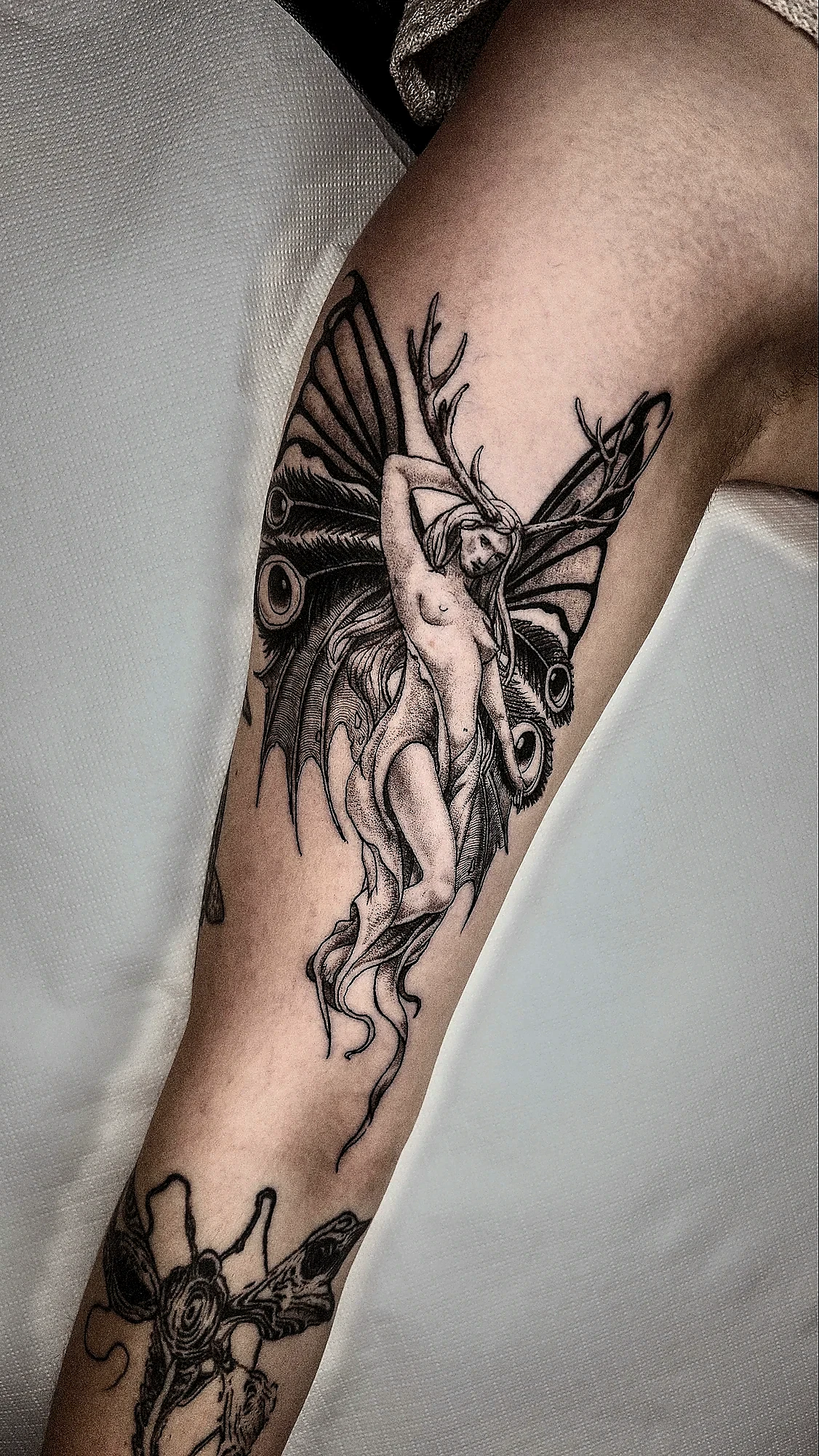 Blackwork Tattoo von Lloyd Salomon in Bremen – Motiv 030