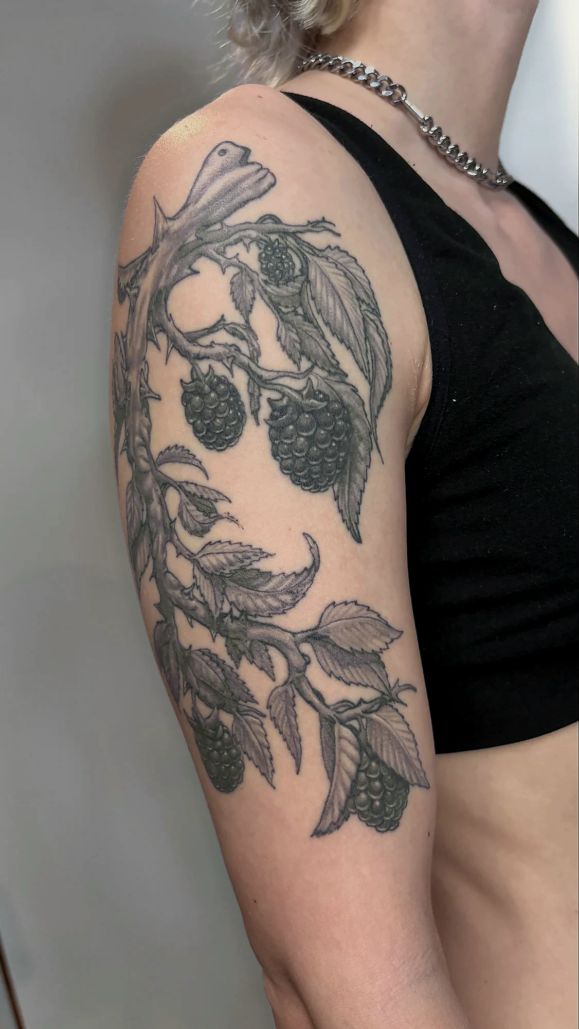 Blackwork Tattoo von Lloyd Salomon in Bremen – Motiv 032