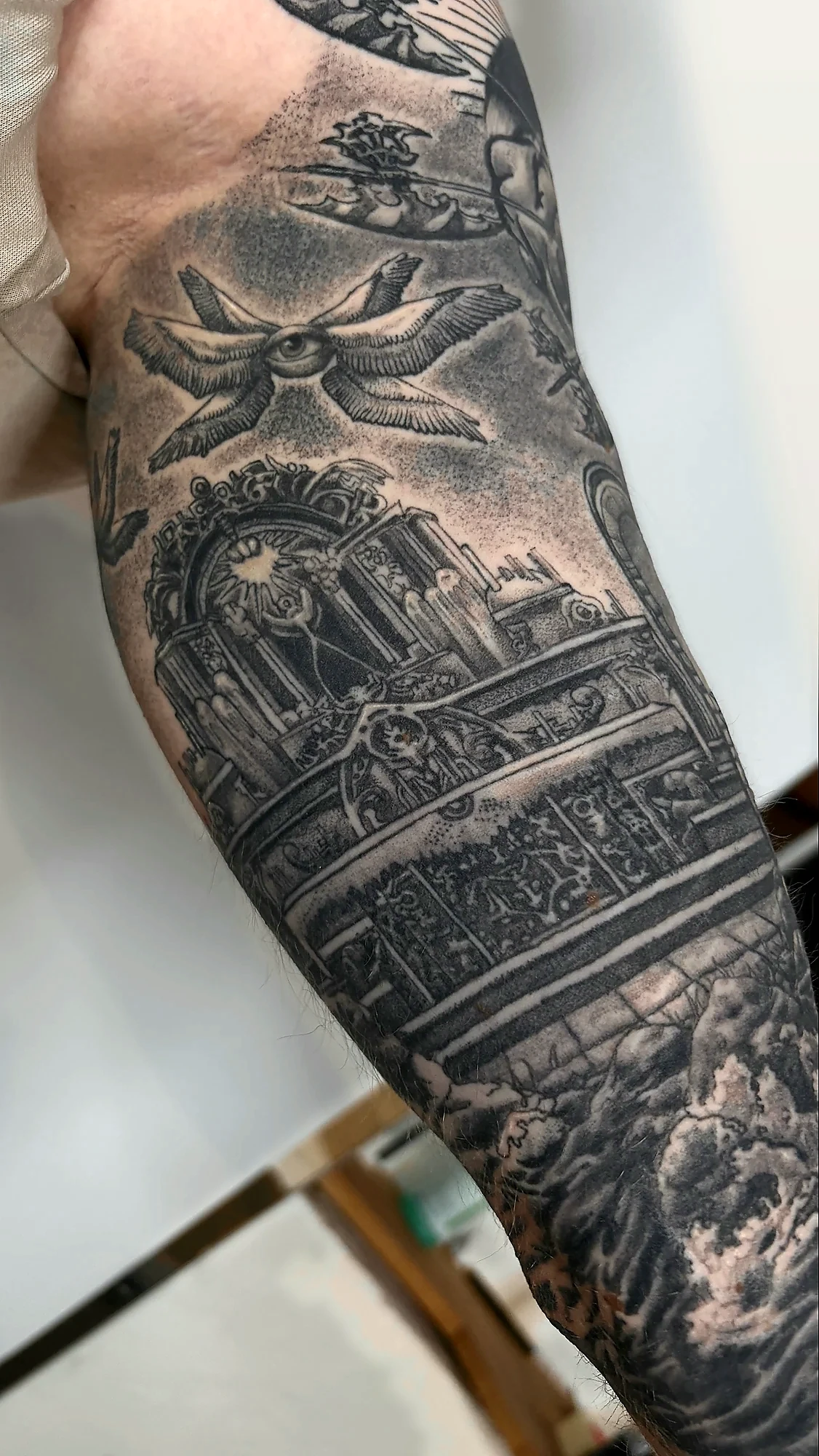 Blackwork Tattoo von Lloyd Salomon in Bremen – Motiv 033